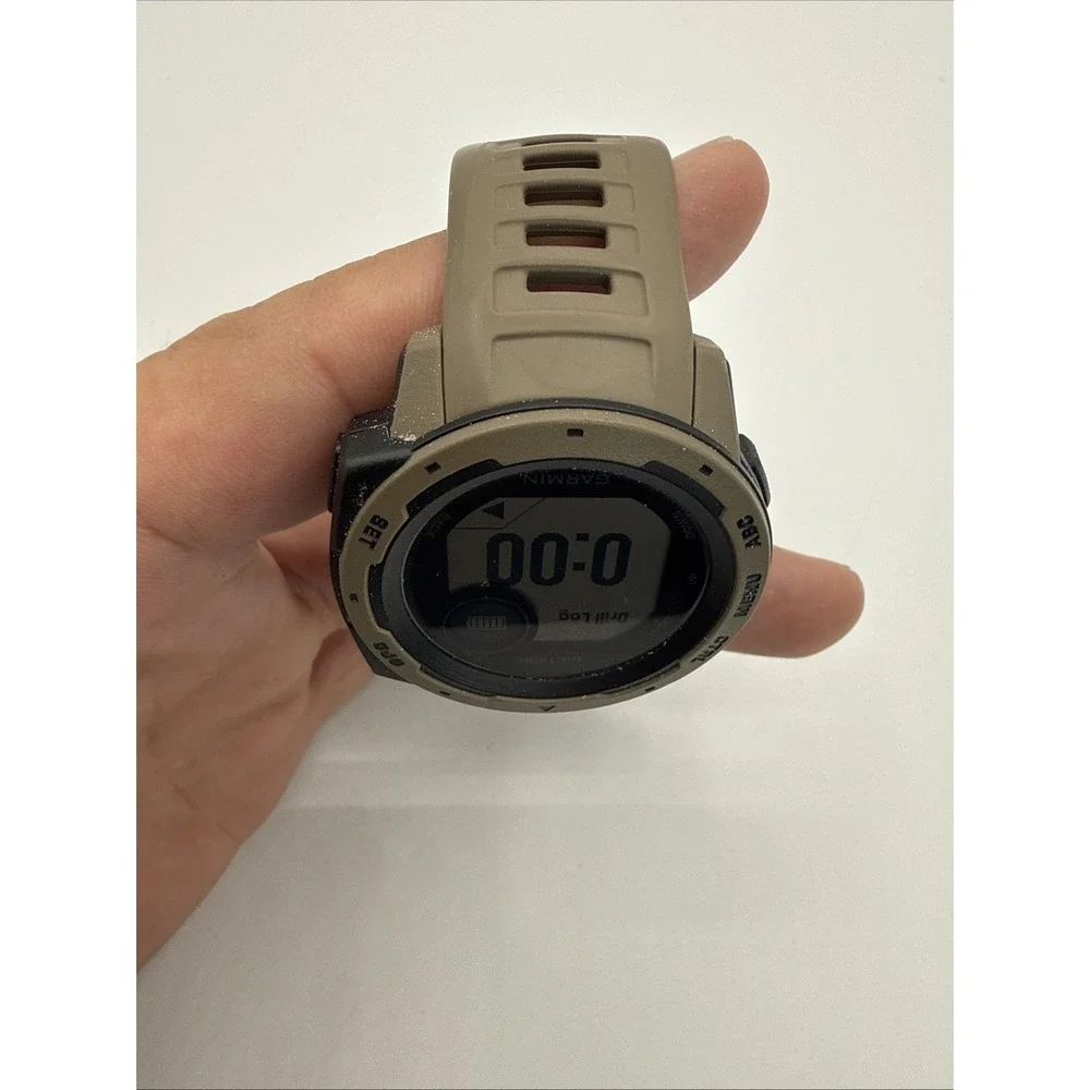 Garmin Instinct Activity Tracker MIL-STD-810G With Charger - Tested & Working
